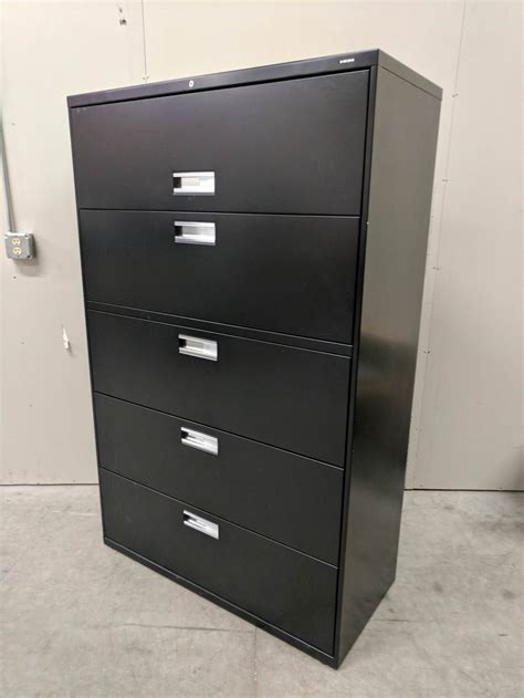 5 drawer high filing cabinet